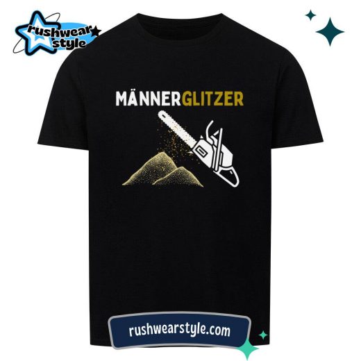 Männerglitzer – Basic Shirt