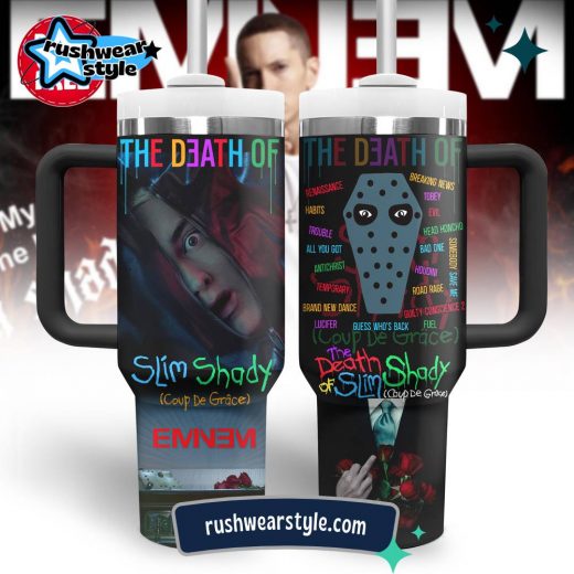 Eminem | Custom 40oz Stainless Steel Tumbler – Music Theme 106180