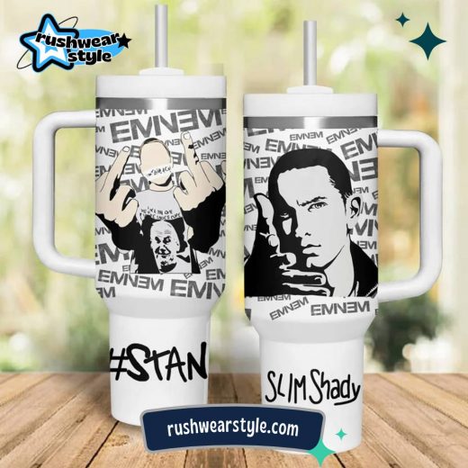 Eminem | Music Custom 40oz Stainless Steel Tumbler With Handle 106136