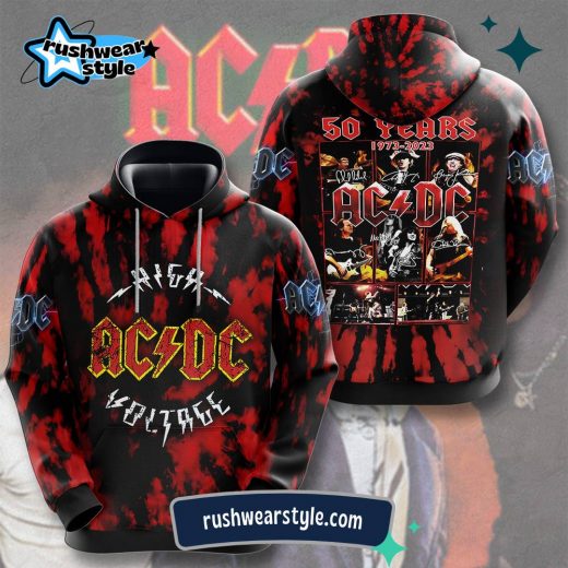 AC/DC 3D Rock Band Hoodie