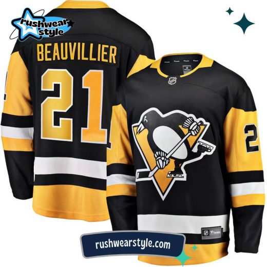 Anthony Beauvillier Pittsburgh Penguins Fanatics Breakaway Home Jersey – NHL Authentic