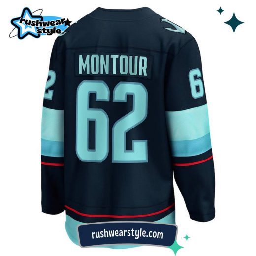 Brandon Montour Seattle Kraken Fanatics Breakaway Home Jersey – NHL Official