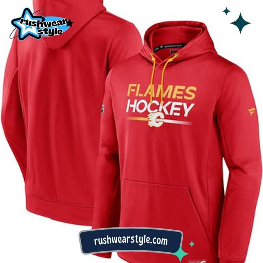 Calgary Flames NHL Authentic Pro Hoodie