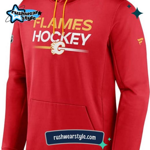 Calgary Flames NHL Authentic Pro Hoodie