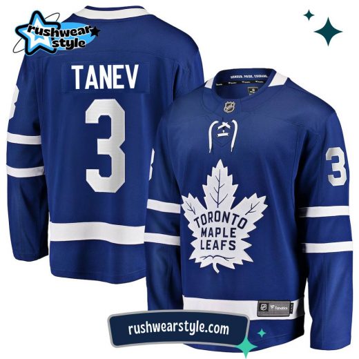 Chris Tanev Toronto Maple Leafs Fanatics Breakaway Home Jersey – NHL Official