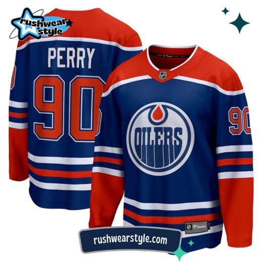 Corey Perry Edmonton Oilers Fanatics Breakaway Royal Home Jersey – NHL Authentic