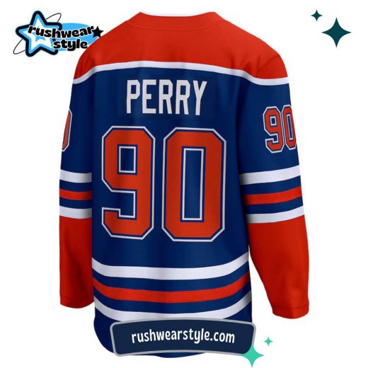 Corey Perry Edmonton Oilers Fanatics Breakaway Royal Home Jersey – NHL Authentic