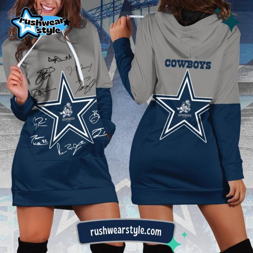 Dallas Cowboys 3D Dress Hoodie