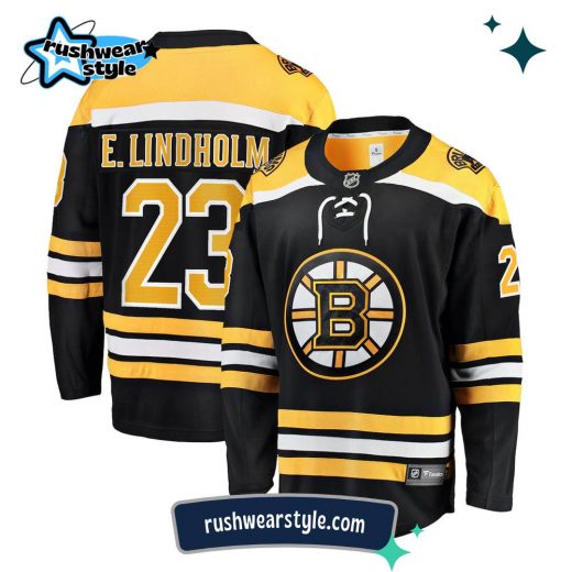 Elias Lindholm Boston Bruins Fanatics Breakaway Home Jersey – NHL Authentic