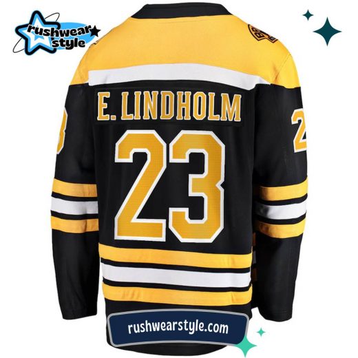 Elias Lindholm Boston Bruins Fanatics Breakaway Home Jersey – NHL Authentic