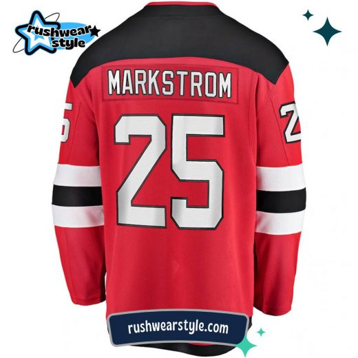 Jacob Markstrom New Jersey Devils Fanatics Breakaway Home Jersey – NHL Official