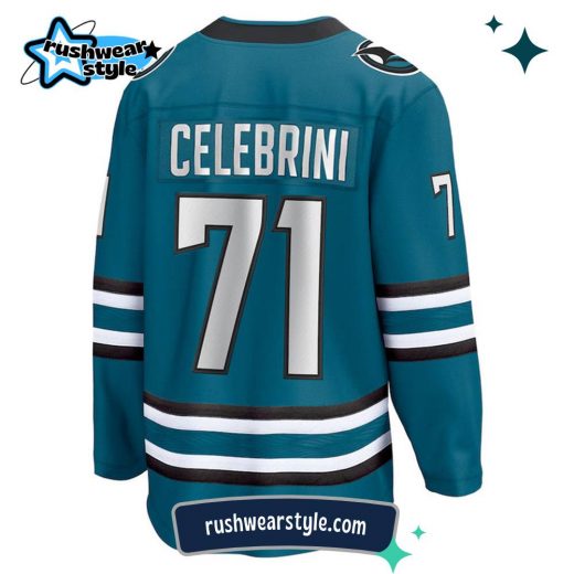 Macklin Celebrini San Jose Sharks Fanatics Breakaway Home Jersey – NHL Official