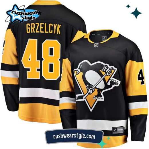 Matt Grzelcyk Pittsburgh Penguins Fanatics Breakaway Home Jersey – NHL Authentic