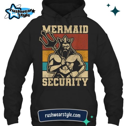 Mermaid Security Birthday Party Costume Hoodie