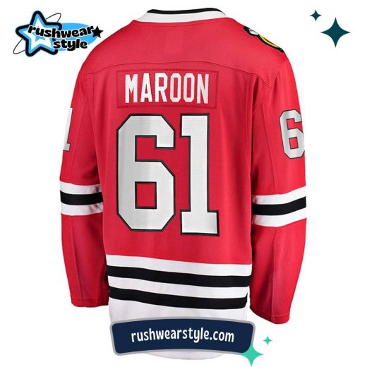 Patrick Maroon Chicago Blackhawks Fanatics Breakaway Home Jersey – NHL Authentic