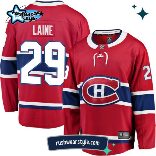 Patrik Laine Montreal Canadiens Fanatics Breakaway Home Jersey – NHL Official