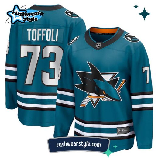 Tyler Toffoli San Jose Sharks Fanatics Breakaway Home Jersey – NHL Official