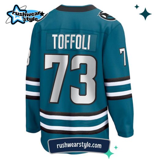 Tyler Toffoli San Jose Sharks Fanatics Breakaway Home Jersey – NHL Official