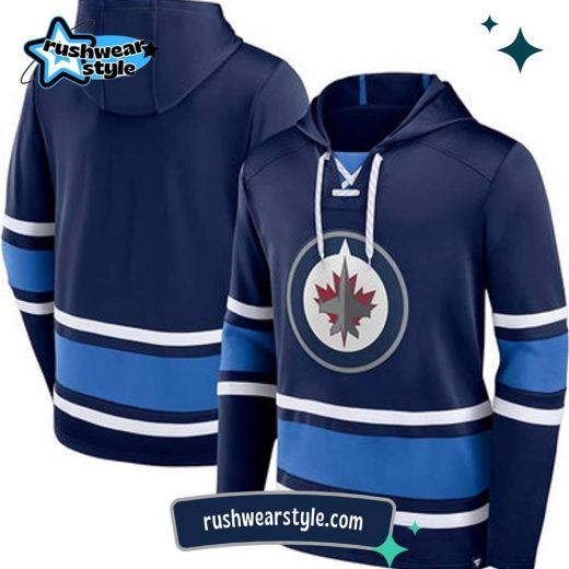 Winnipeg Jets NHL Pro Lace-Up Hoodie