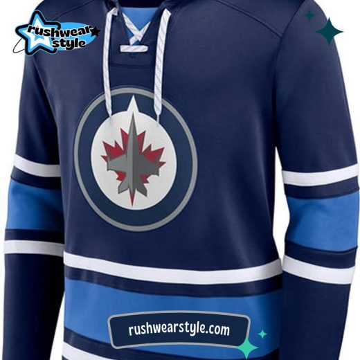 Winnipeg Jets NHL Pro Lace-Up Hoodie