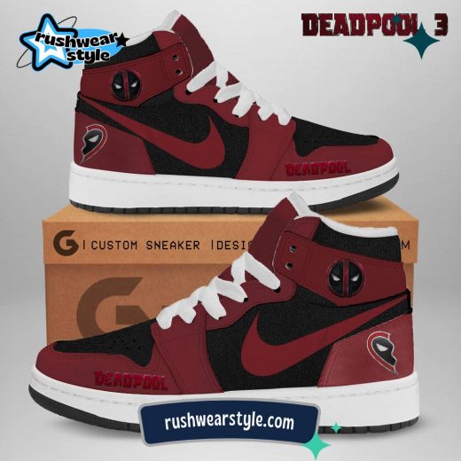 Deadpool Air Jordan 1 Sneaker – Marvel Collaboration