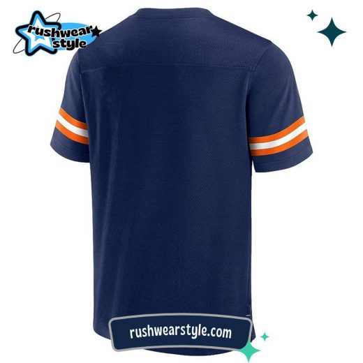 Denver Broncos NFL Hashmark V-Neck Jersey – Short Sleeve