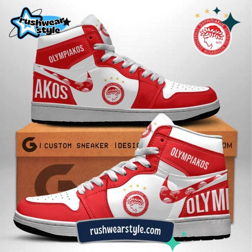 Olympiakos F.C. Air Jordan 1 Sneaker – Limited Edition