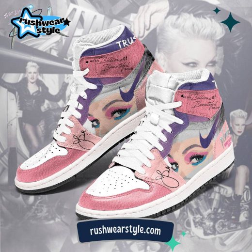 Pink Air Jordan 1 Sneaker – Bold Fashion Statement