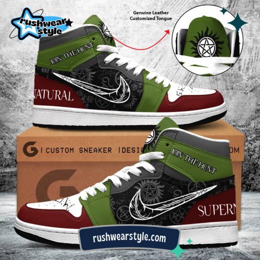 Supernatural Air Jordan 1 Sneaker – Iconic Design