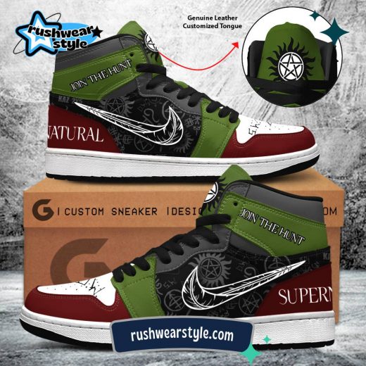 Supernatural Air Jordan 1 Sneaker – Iconic Design