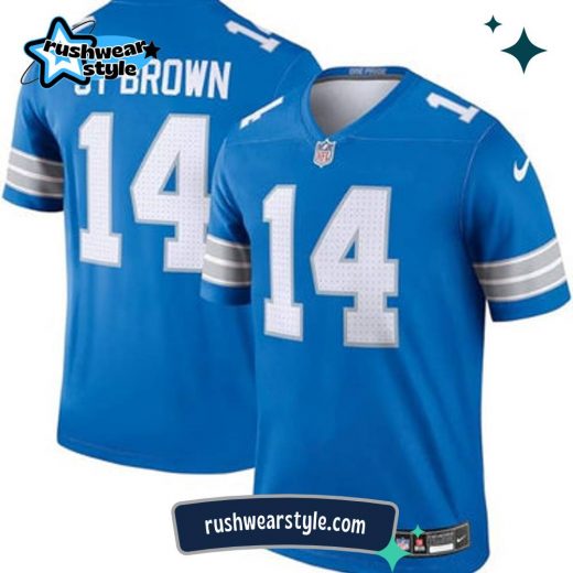 Youth Amon-Ra St. Brown Detroit Lions Nike NFL Game Jersey