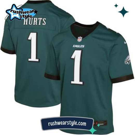 Youth Jalen Hurts Philadelphia Eagles Nike NFL Game Jersey