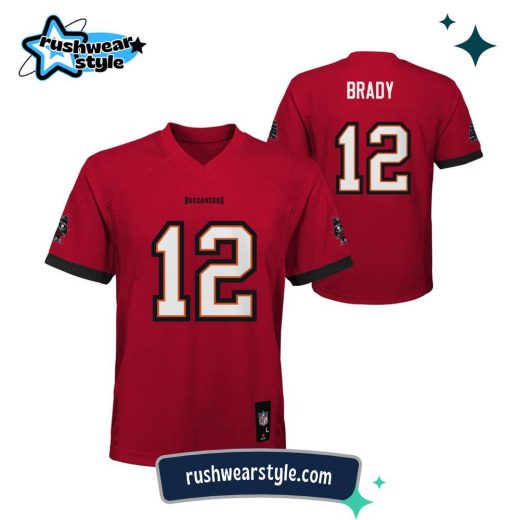 Youth Tom Brady Tampa Bay Buccaneers Nike NFL Game Jersey