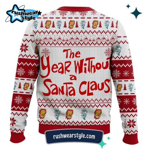 The Year Without a Santa Claus Christmas Sweater – Classic Ugly Holiday Apparel