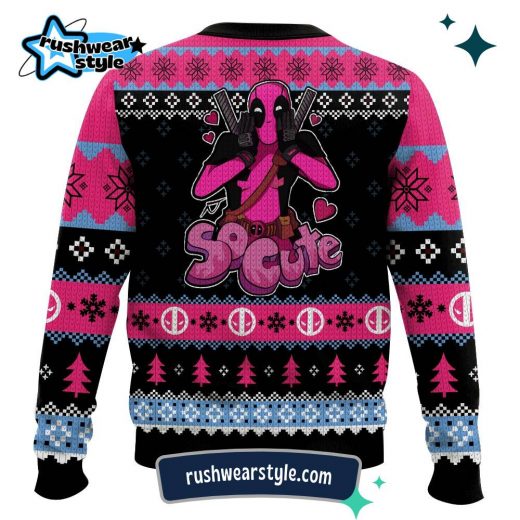 Deadpool Christmas Sweater – Iconic Ugly Holiday Design