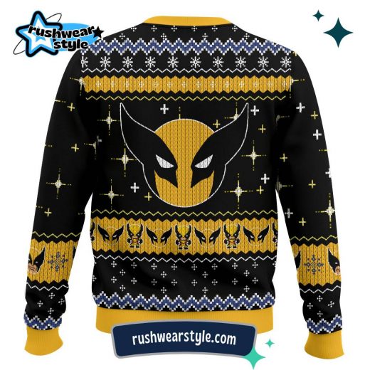 Deadpool x Wolverine Christmas Sweater – Unique Holiday Ugly Design