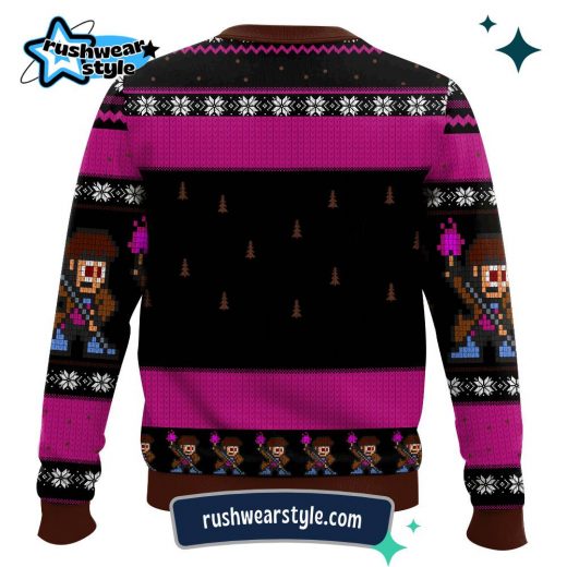 Gambit Christmas Sweater – Make a Name for Myself Ugly Holiday Edition