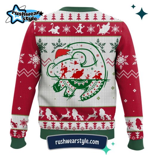 Simba Christmas Sweater – Iconic Holiday Ugly Sweater