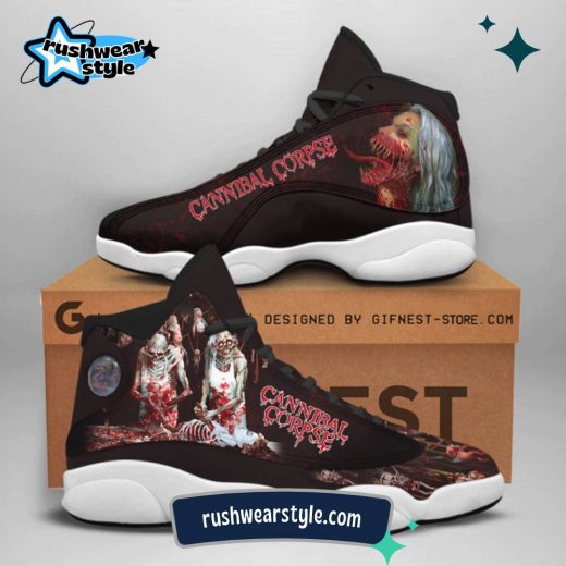 Cannibal Corpse Jordan 13 Sneaker – HUANNM 322 Band Tribute