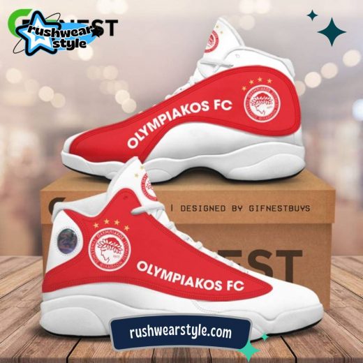 Olympiakos F.C. Jordan 13 Sneaker – HUANNM 5256 Fan Edition