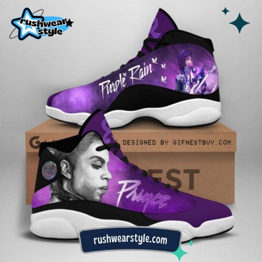 Prince Jordan 13 Sneaker – VANDH 1310 Purple Icon Edition