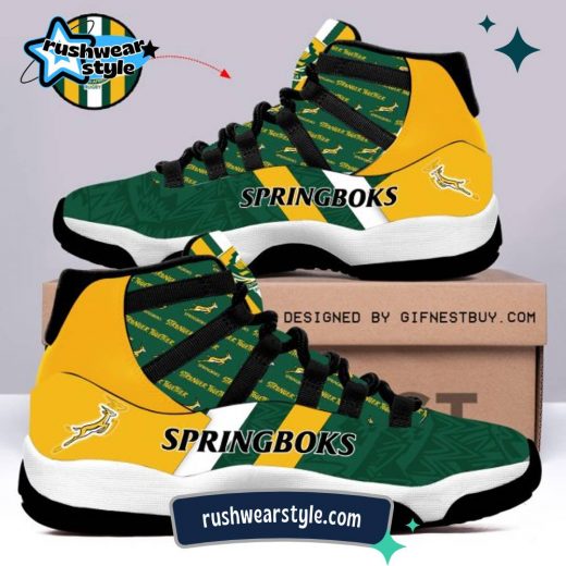 South Africa x Rugby World Cup Jordan 11 Sneaker – TANTN 3164 Champion Edition