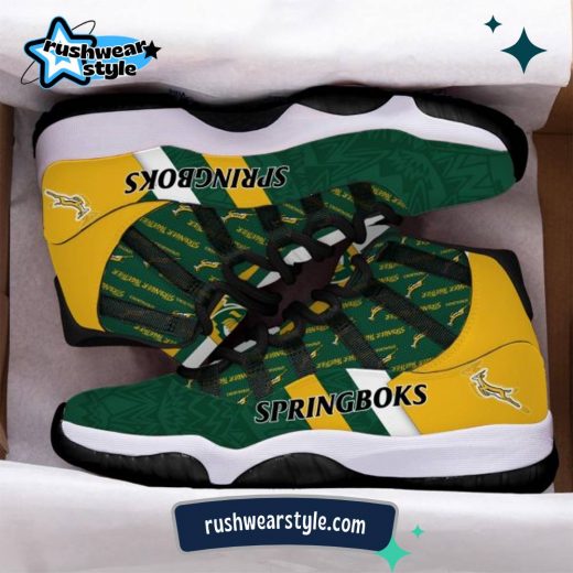 South Africa x Rugby World Cup Jordan 11 Sneaker – TANTN 3164 Champion Edition