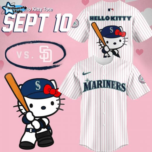 Mariners x Hello Kitty Baseball Jersey – Limited Edition BBP1