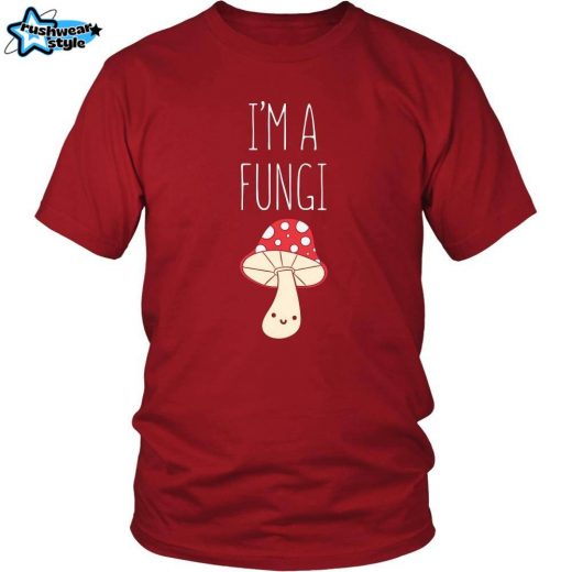 Funny T-Shirt – “I’m a Fungi: Playful Mushroom Pun”