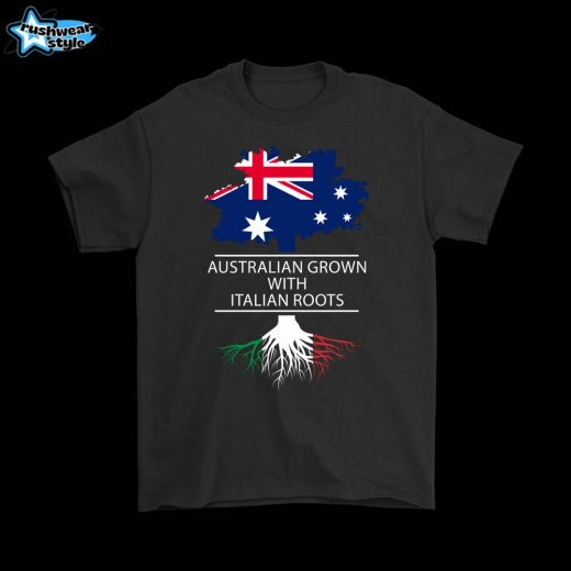 Italian T-Shirt – “Italian Roots, Aussie Grown: Proud Heritage Tee”