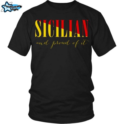 Italian T-Shirt – “Sicilian Pride: Show Off Your Roots”