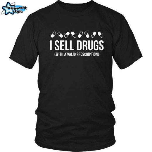 Pharmacist T-Shirt – “Pharmacist Pride: I Dispense Drugs (Legally!)”