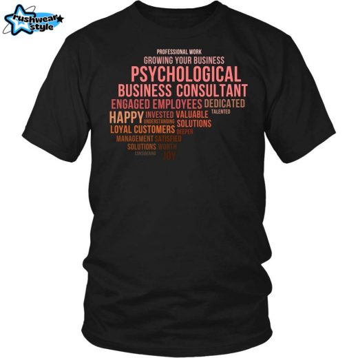 Psychologist T-Shirt – “Psychologist Brain: Analyzing Life in Style”