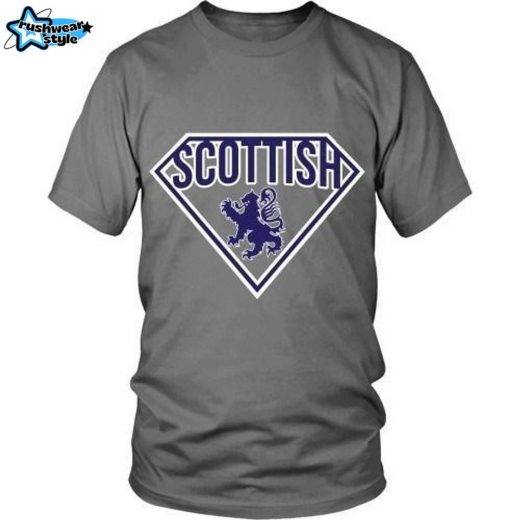 Scottish T-Shirt – “Superman in a Kilt: Scottish Pride Tee”